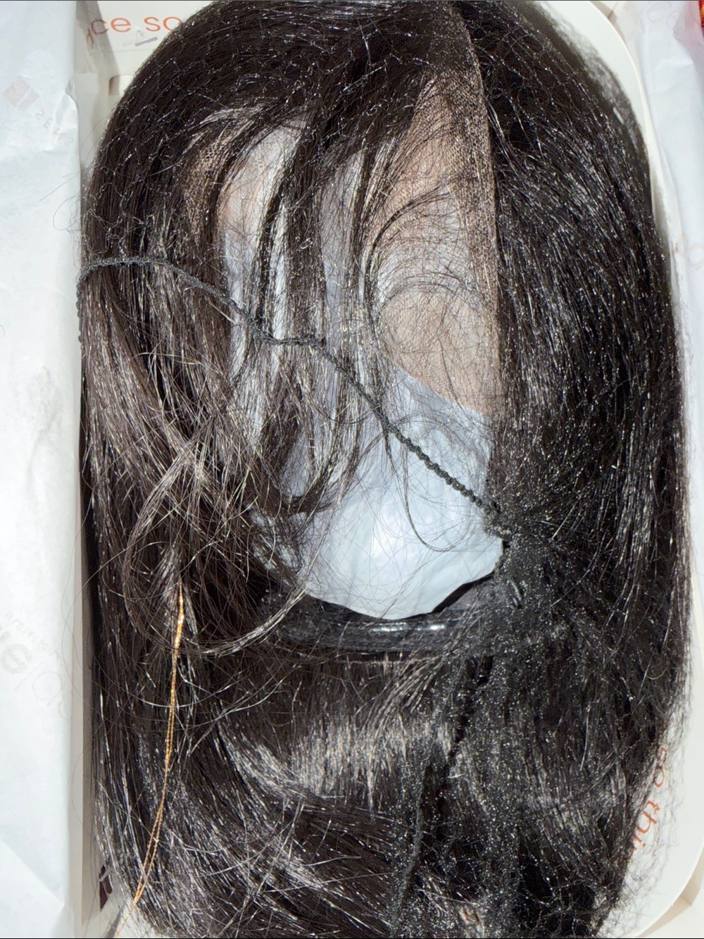Sensationnel  Bare Lace Extra Transparent Luxe 13X6 Lace Front Wig-Black - Picture 6 of 11